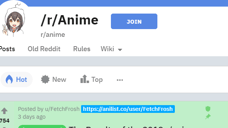 The /r/Anime Subreddit's Third Annual Anime Awards Announce Jury And Popular Vote Winners