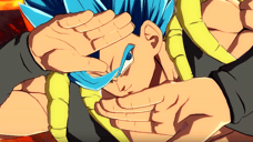 DRAGON BALL FIGHTERZ: Check Out The Awesome Dramatic Finish Between Broly(DBS) And SSGSS Gogeta