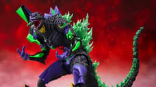 Godzilla And Evangelion Fuse Into A Monstrous Unit-01 For A New S.H.MonsterArts Figure