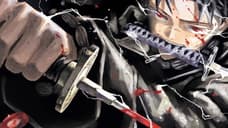 KAGURABACHI Volume 7 Cover Sees Samura Overlooking Chihiro And Iori