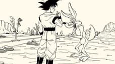 This Impressive Art Shows Goku Teaming Up With Coyote To Catch The Road Runner