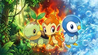 Pokemon: The Sinnoh Starters Almost Looked Completely Different, Per A Lost Game Freak Tape