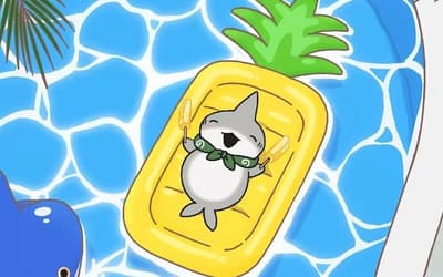 Adorable LITTLE SHARK'S DAY OUT Anime Series Gets New Visuals Showcasing A Favorite Snack... Pineapple