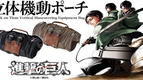 Join the Survey Corps By Pre-Ordering the  ATTACK ON TITAN Vertical Maneuvering Equipment Bag