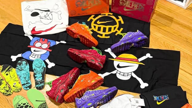 The Nike x One Piece Collab Capsule Arrives This Month And Has Jerseys, A $300 Vest, And More