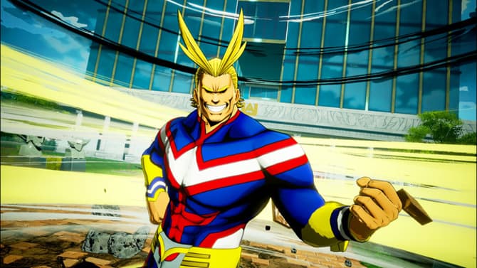 MY HERO ACADEMIA Video Game Screenshots Highlight All-Might And Other Characters