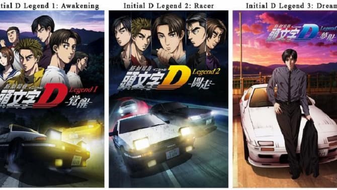 Azoland Pictures To Bring The INITIAL D Anime Film Trilogy To North American Theaters Later This Month