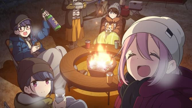 Confirmed Third Season 2024 Release For LAID-BACK CAMP Anime