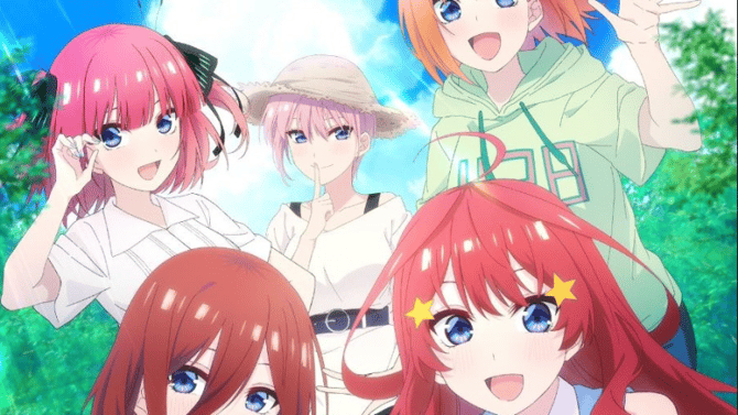 The Quintessential Quintuplets anime special reveals parts 1 & 2