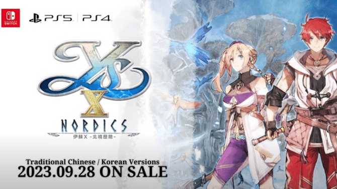 Upcoming Video Game YS X: NORDICS Drops Its Newest Trailer