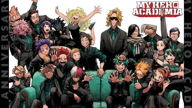 Kohei Horikoshi Celebrates MY HERO ACADEMIA's 10th Anniversary With Special Art Ahead Of Manga's End