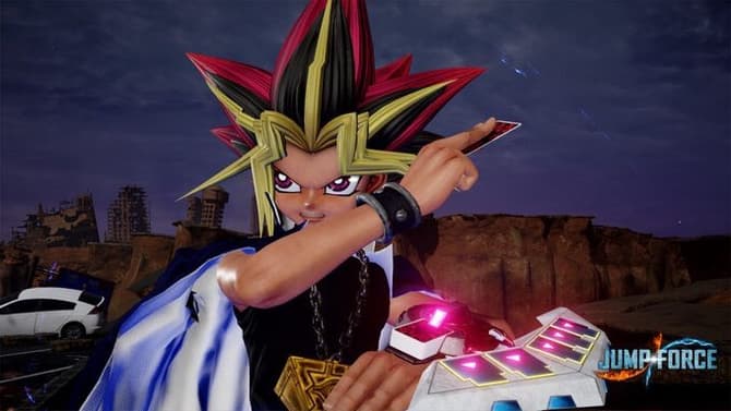 New Images Of Yugi From JUMP FORCE Reveal Dark Magician And Dark Magician Girl
