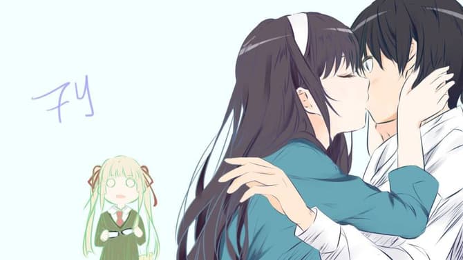 74+] Love Anime Wallpaper