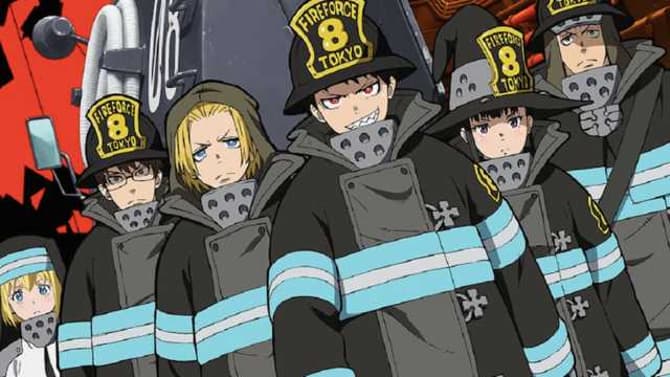 FIRE FORCE - New Clip Reveals Captain Burns Powers!