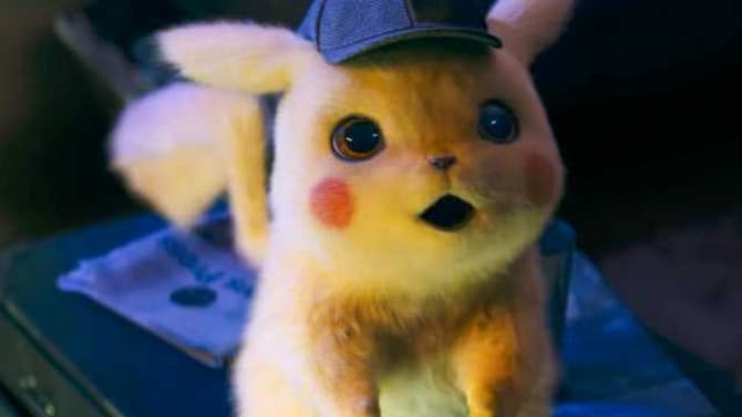 DETECTIVE PIKACHU: Ryan Reynolds Provides The Motion Capture For The Titular POKEMON In This BTS Photo