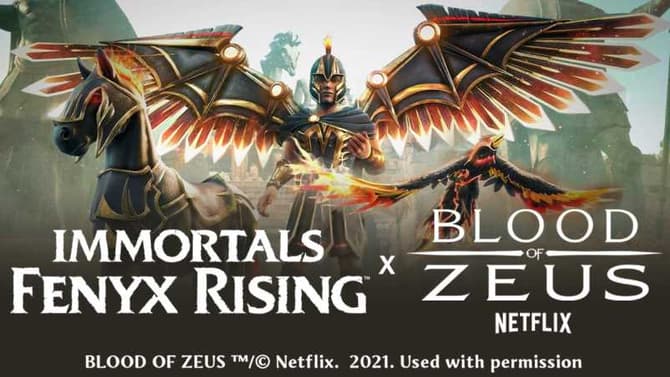 IMMORTALS FENYX RISING Has A Limited-Time Crossover With Netflix's BLOOD OF ZEUS