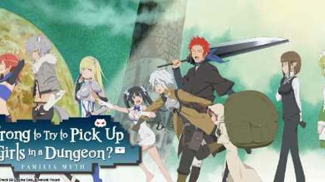 IS IT WRONG TO TRY TO PICK UP GIRLS IN A DUNEGON? English Cast Reveal: Hestia Announced