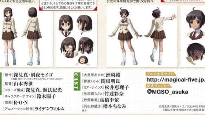 MAGICAL GIRL SPECIAL OPS ASUKA Reveals Designs For Sayako Hata And Nozomi Makino