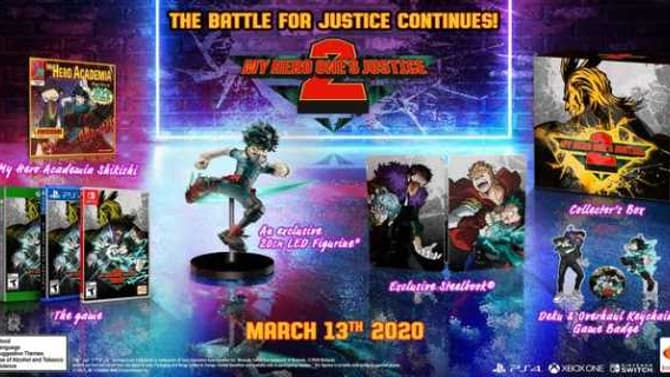 MY HERO ONE'S JUSTICE 2:  A Brand New Trailer Focusing On Revamped Legacy Trailers Has Been Released