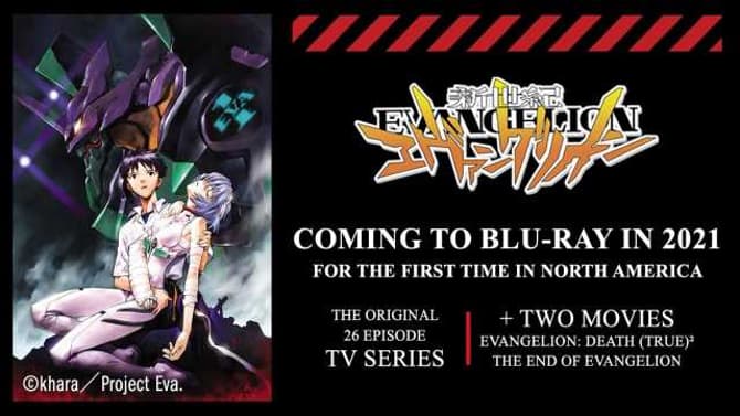 NEON GENESIS EVANGELION TV Anime & Movies Get a North American Blu-ray 2021 Release