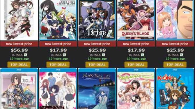 Sentai Filmworks Has A Huge Blu-ray Sale In Best Buy And Amazon