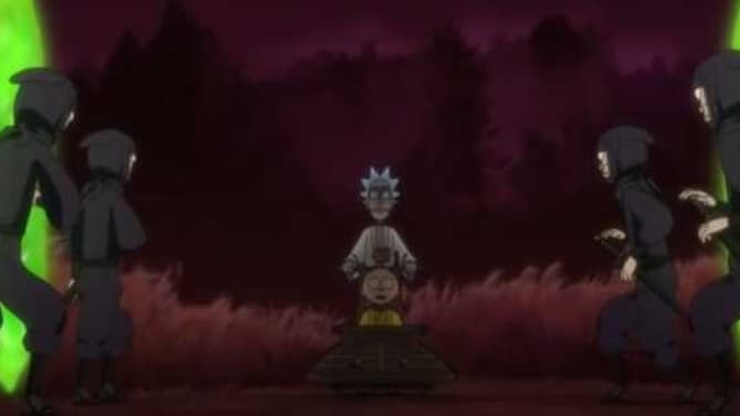 Studio Deen Was Behind RICK AND MORTY's &quot;Lone Wolf And Cub&quot; Inspired Short