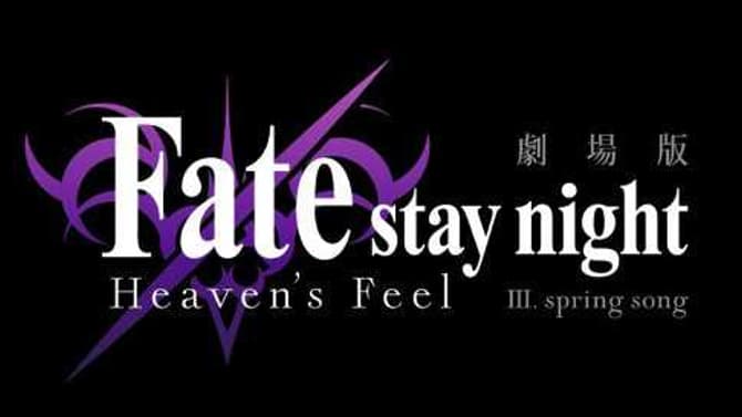 The Third FATE/STAY NIGHT HEAVEN'S FEEL Movie Debuts Number 1 In Japanese Theaters