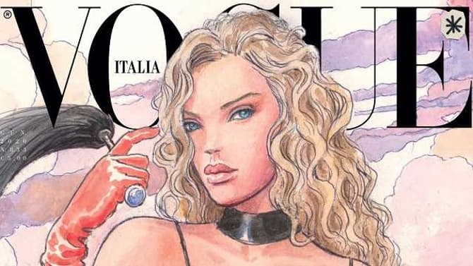 VOGUE ITALIA Enlists FINAL FANTASY Artist Yoshitaka Amano And More For January 2020 Issue