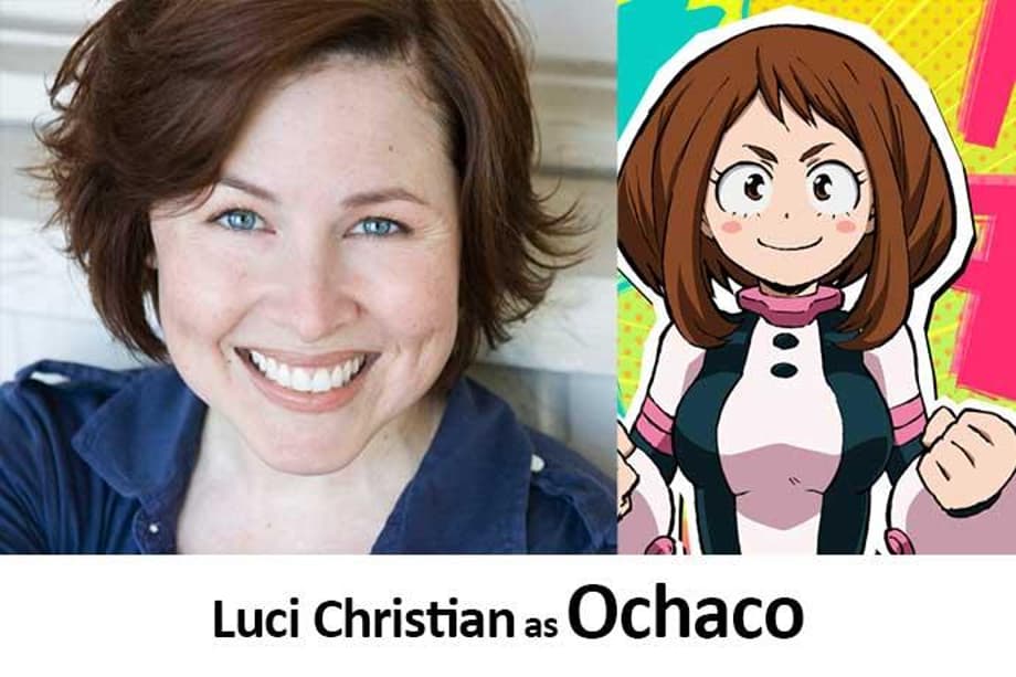 My Hero Academia English Voice Cast - Luci Christian as Ochaco