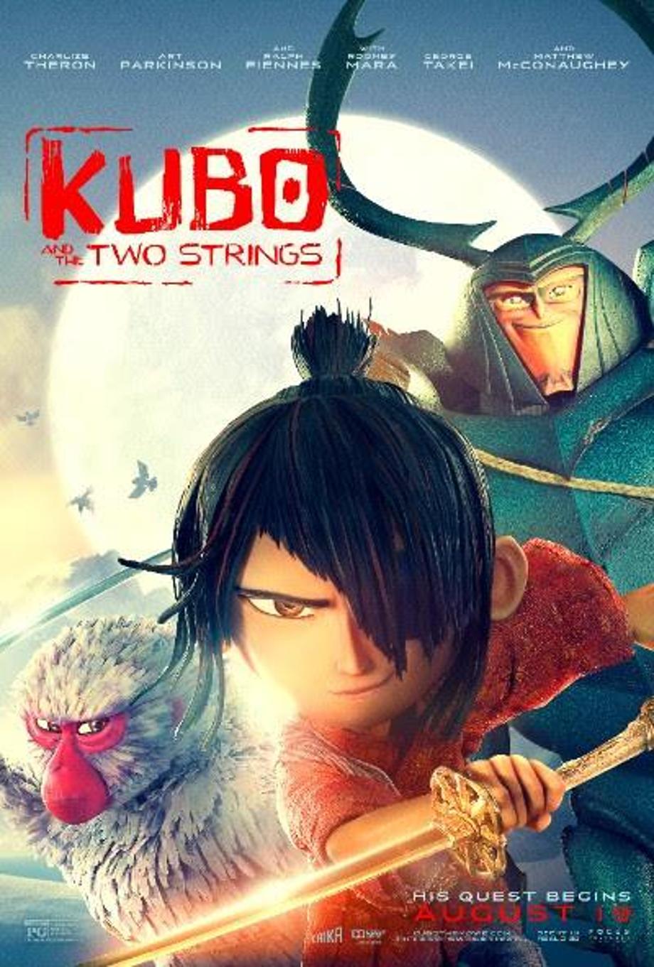 New KUBO AND THE TWO STRINGS Poster and Trailer Are Here!