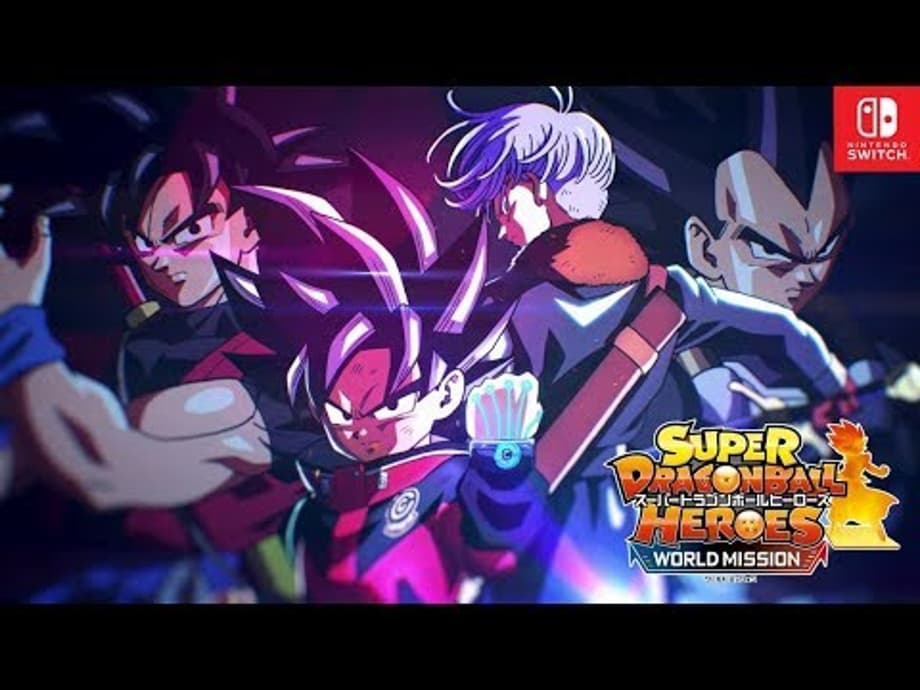 SUPER DRAGON BALL HEROES: WORLD MISSION Reveals Nintendo Switch Trailer