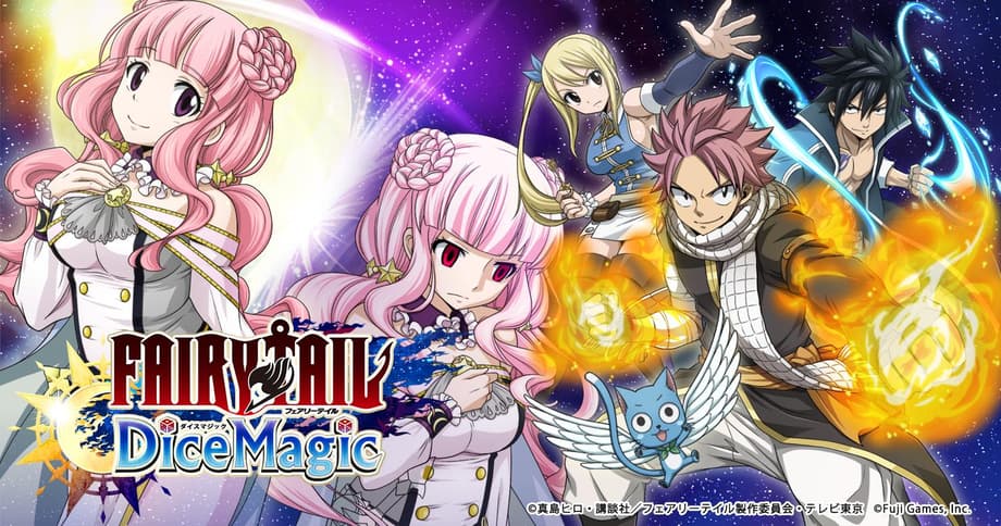 FAIRY TAIL DICE MAGIC Role Playing Game Reveals Release Date