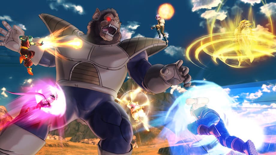 The NEW DRAGON BALL XENOVERSE 2 Gameplay Trailer Takes On Great Ape Nappa!