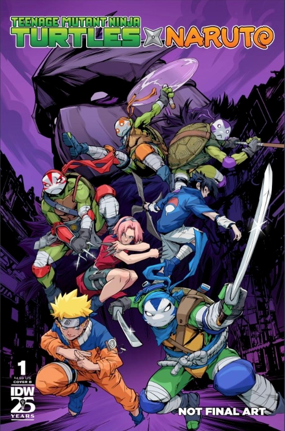 Teenage Mutant Ninja Turtles x Naruto