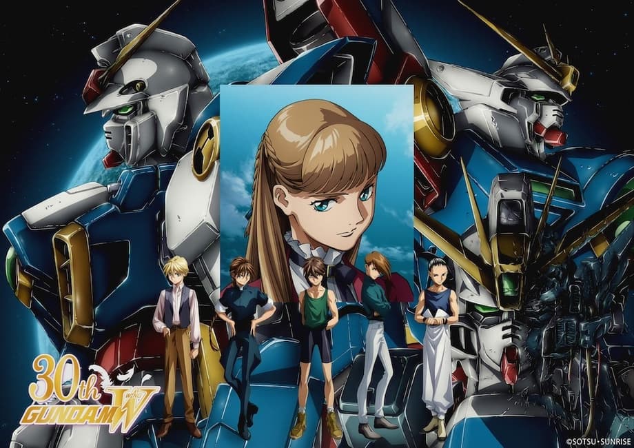 Gundam Wing 30th Anniversary Art