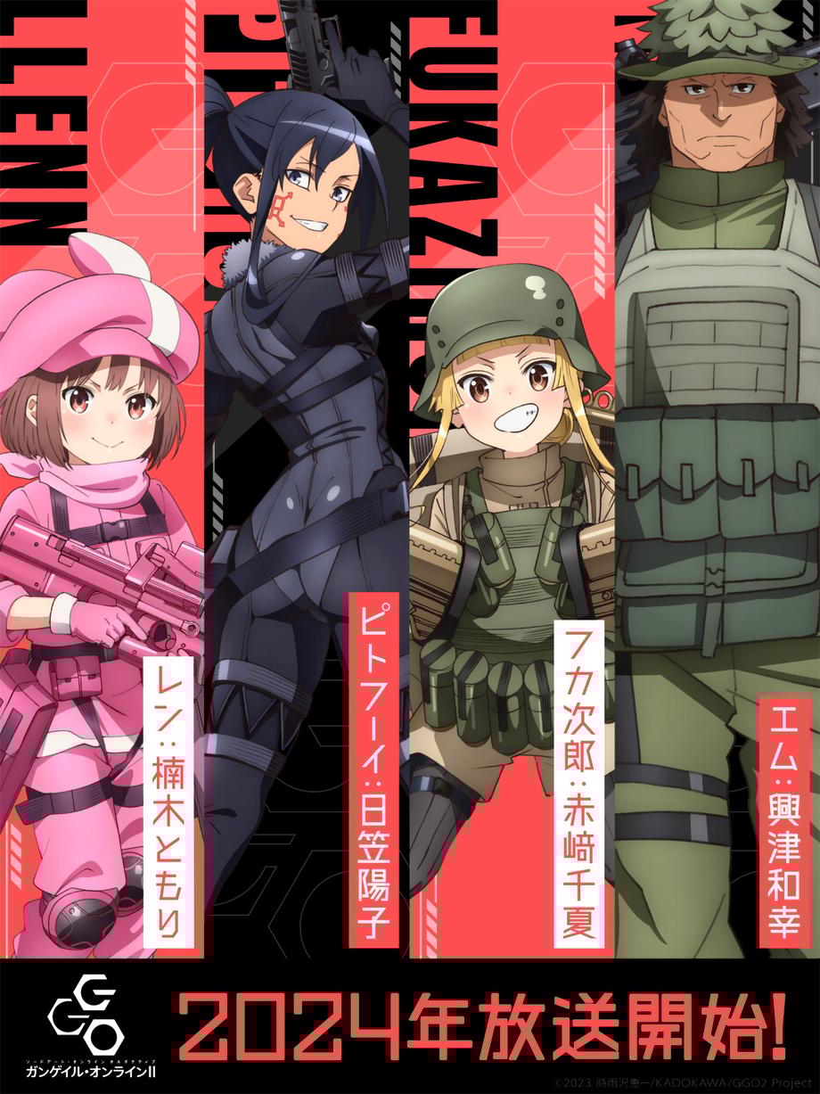 Sword Art Online: Alternative Gun Gale Online Season 2 Anime Poster