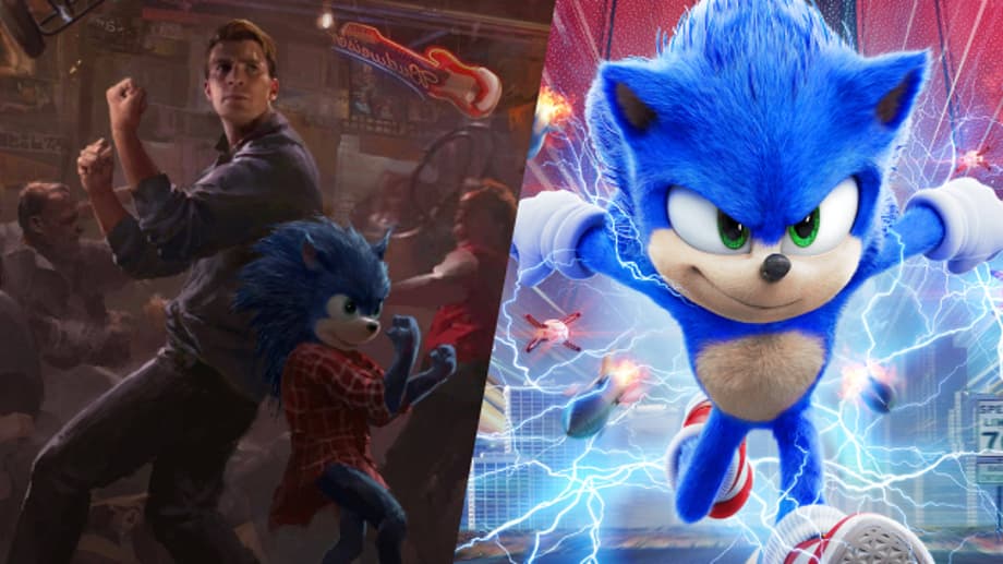 SONIC THE HEDGEHOG Concept Art Reveals Scary Alternative Villain & Features Chris Evans