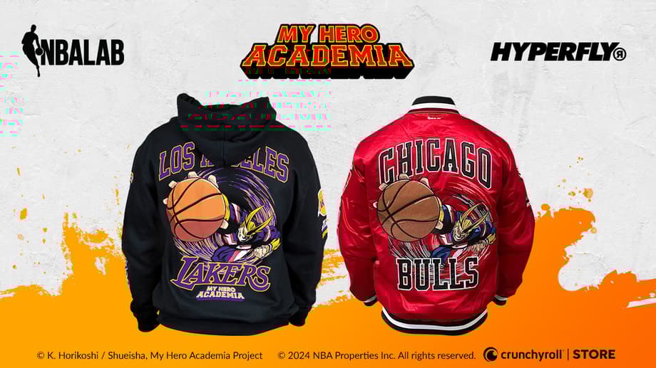 My Hero Academia NBA Collab - LA Lakers, Chicago Bulls