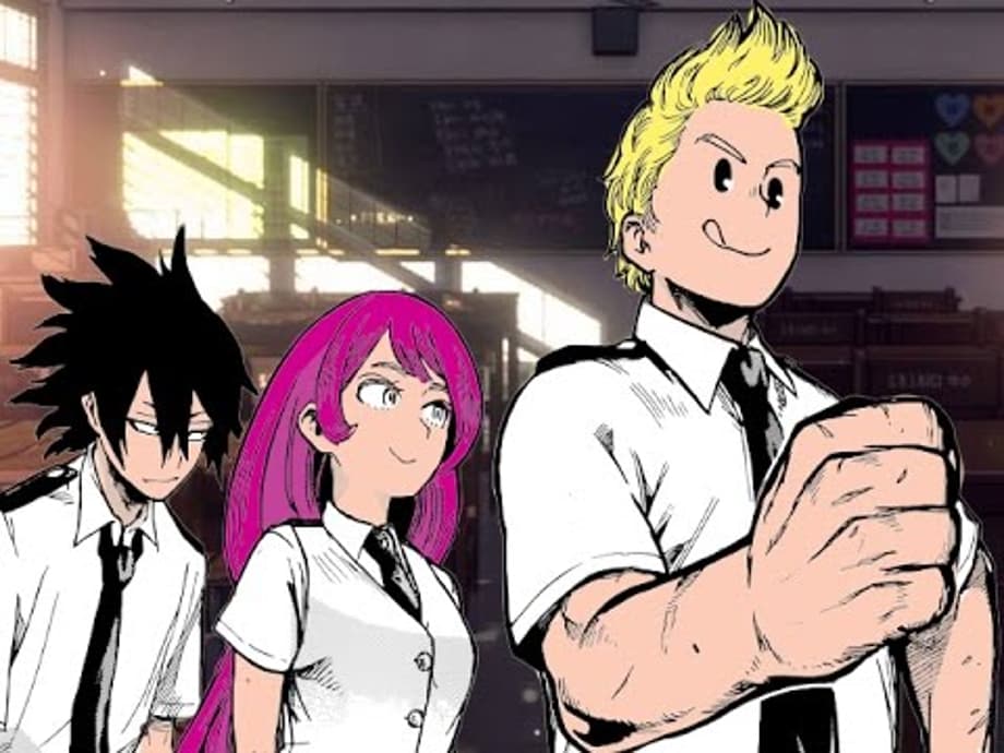 MY HERO ACADEMIA Reveals Voice Actors And Designs For The Big Three