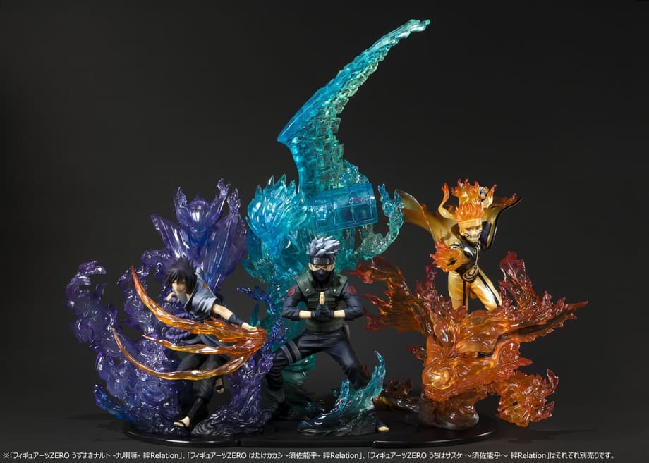 Complete Your Collection With These New Tamashii Nations NARUTO Statues