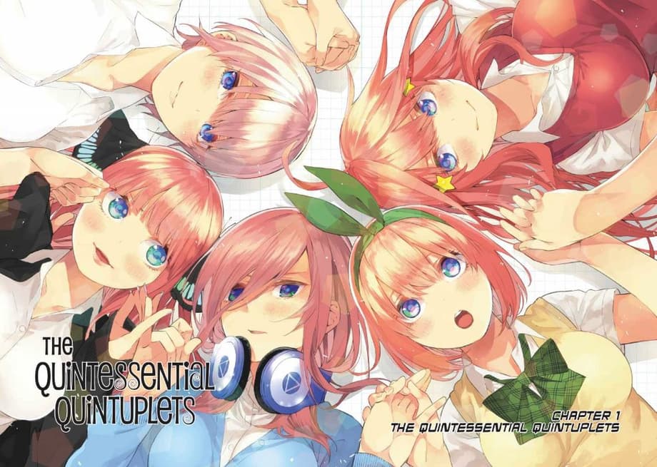 THE QUINTESSENTIAL QUINTUPLETS Anime Series Reveals 12 Episode Count