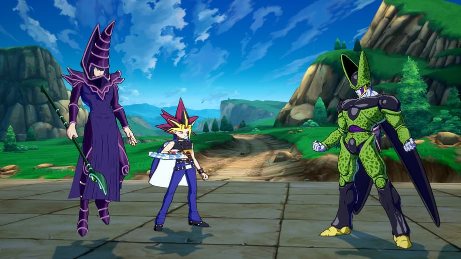 Yu-gi-Oh in Dragon Ball FighterZ