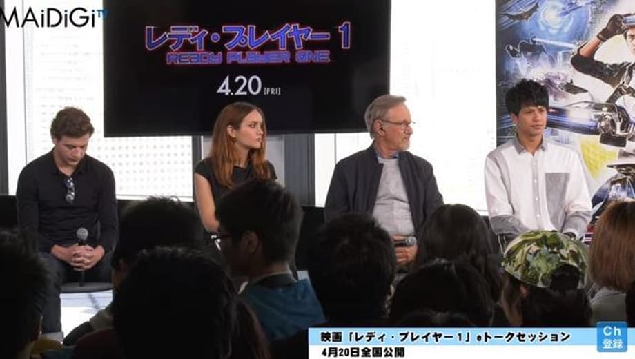 Steven Spielberg Sings Hayao Miyazaki's Praises While Promoting READY PLAYER ONE In Japan