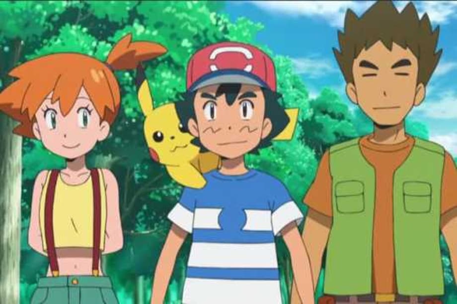 Brock and Misty's outfit are available now in POKEMON GO