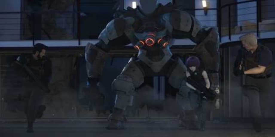 Check Out A Promotional Video For GHOST IN THE SHELL: SAC_2045 X ULTRAMAN