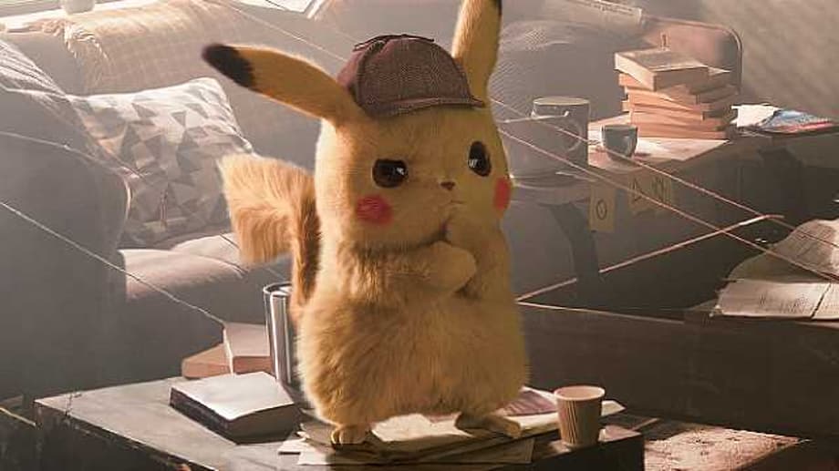 DETECTIVE PIKACHU Gives Psyduck A Foot Massage In This Exciting, New Trailer For The Upcoming Movie