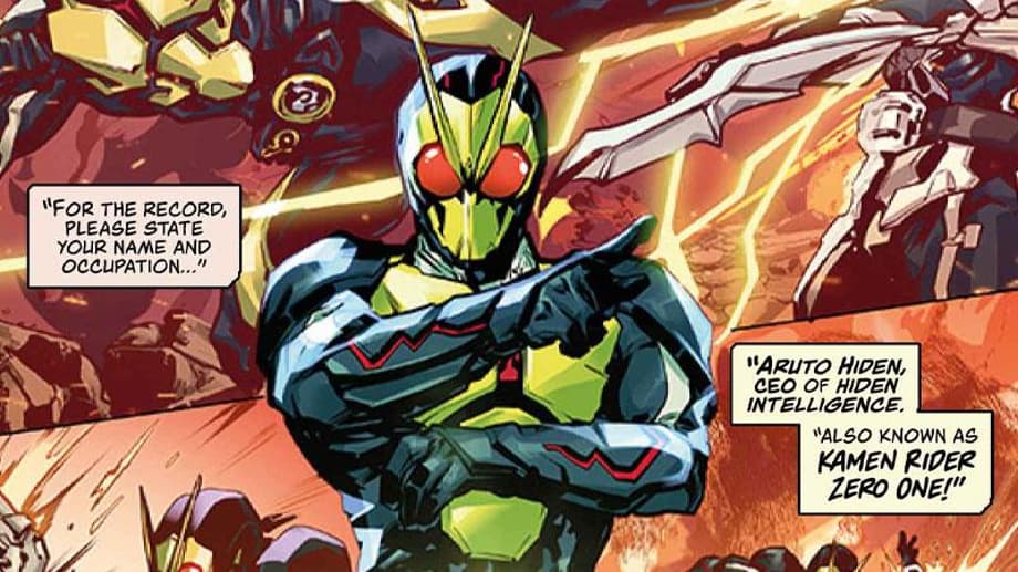 KAMEN RIDER ZERO-ONE #1 - Titan Comics Reveals 1st Look