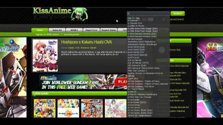 KissAnime Shuts Down Due to Japanese Anti-Piracy Laws