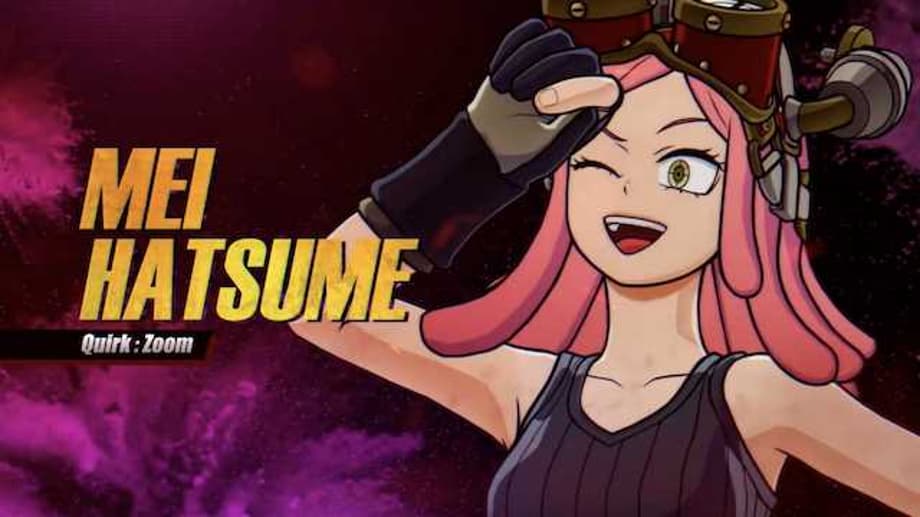 MY HERO ONE'S JUSTICE 2: Action-Packed Gameplay Trailer For Mei Hatsume Released As She Joins The Roster Today