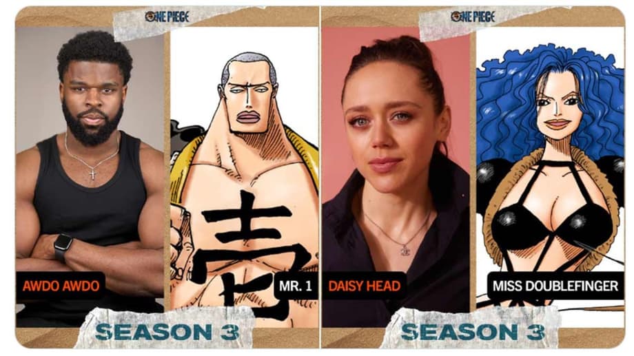 Netflix Casts Two More Baroque Works Agents For ONE PIECE Season 3